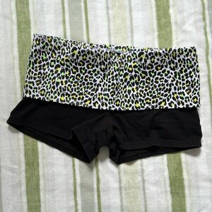 Vintage Pink Yoga Shorts